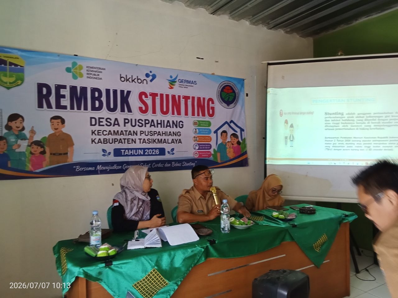 MUSYAWARAH TERARAH DESA PUSPAHIANG SELARASKAN EVALUASI 5 SASARAN DAN RENCANA KERJA TANGANI STUNTING
