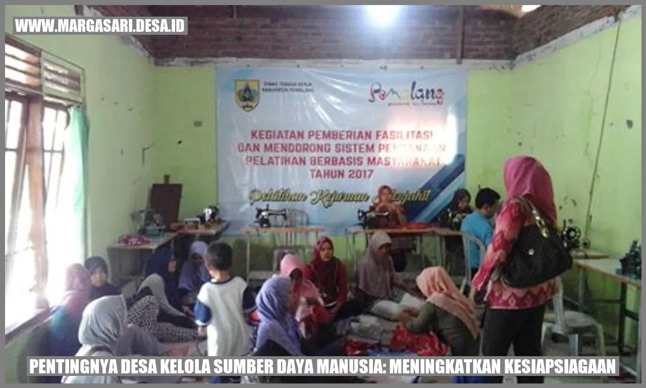 Meningkatkan Kesiapsiagaan Desa Melalui Kelola SDM