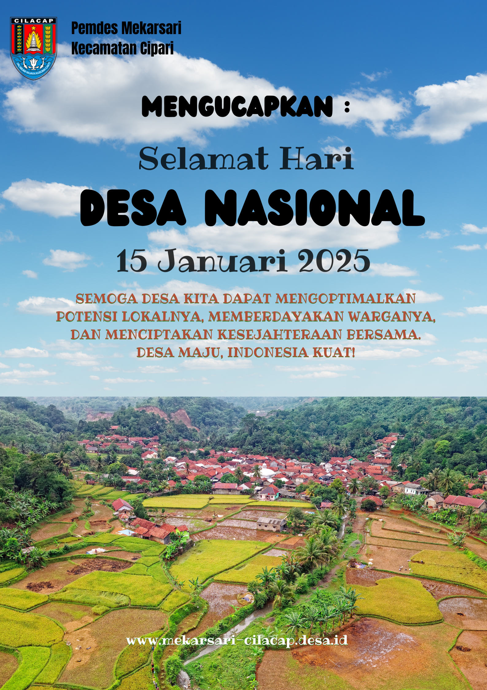 Selamat Hari Desa Nasional 15 Januari 2025