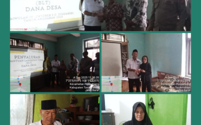 BLT Dana Desa Triwulan IV Disalurkan kepada 6 KPM di Puspahiang