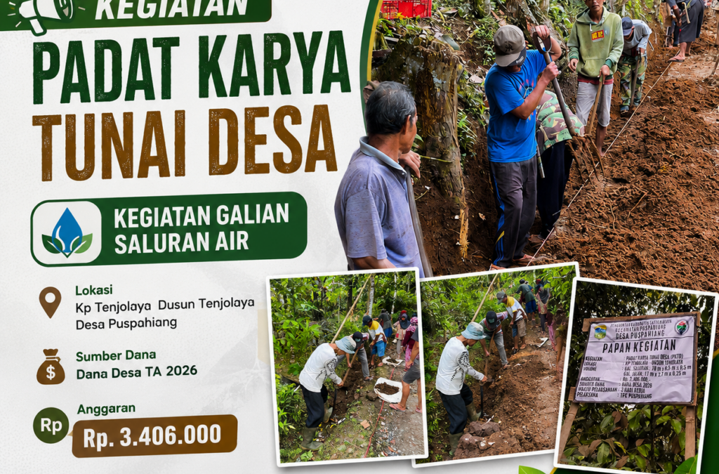 KEGIATAN PADAT KARYA TUNAI DESA (PKTD)
