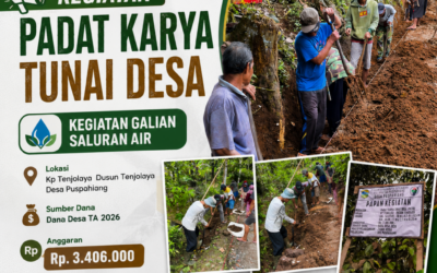 KEGIATAN PADAT KARYA TUNAI DESA (PKTD)