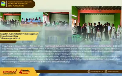 Audit Ketaatan Penyelenggaraan Pemerintahan Desa Tahun Anggaran 2024